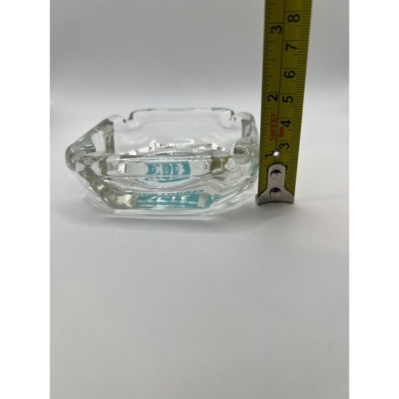 Vintage Clear Glass Howard Johnson Motor Lodges Ash Tray Advertising Hotel Motel - Picture 9 of 9